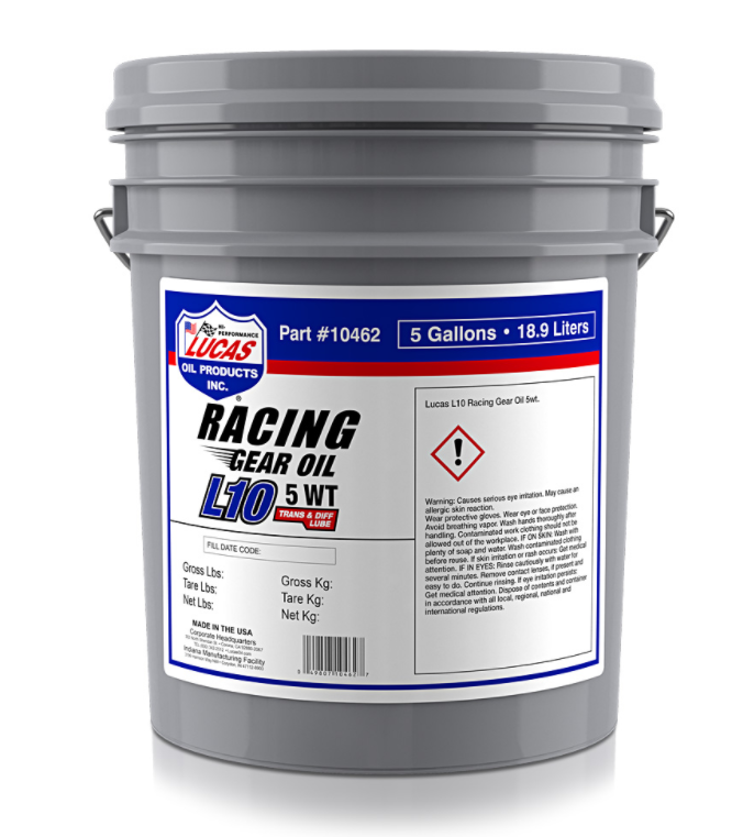 LUCAS OIL L10 RACING GEAR OIL